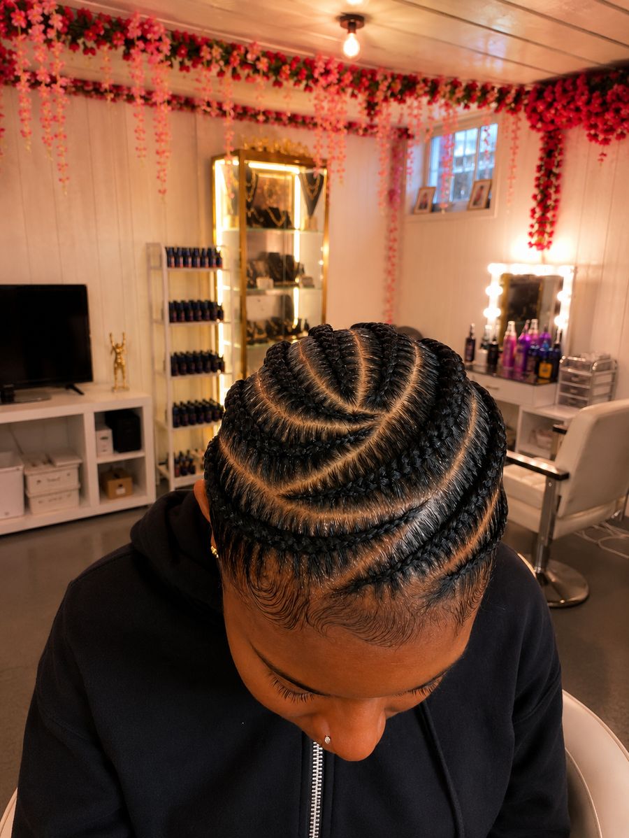Rabus Hair braiding work — Study 3