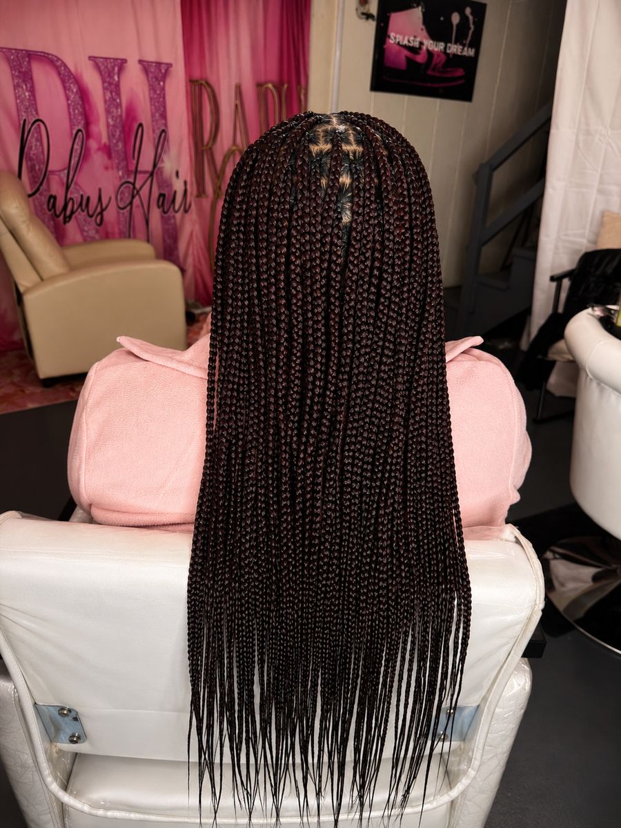 Rabus Hair braiding work — Study 4